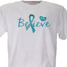 Ovarian Cancer Awareness Personalized T-shirt